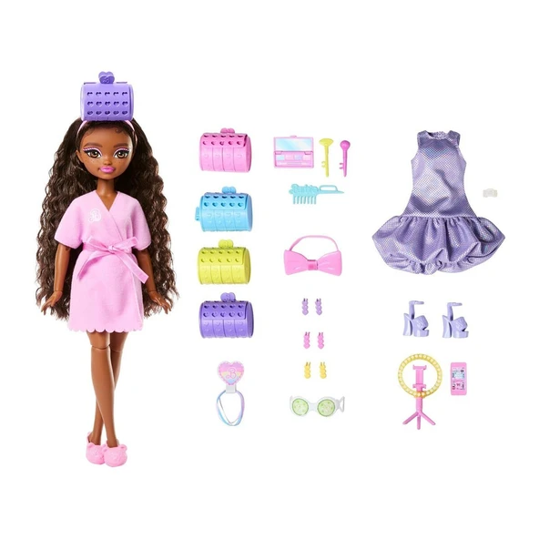 JGG39 Barbie Dream Besties Brooklyn ile Akşam Eğlencesine Hazırlanma ürün görseli 1