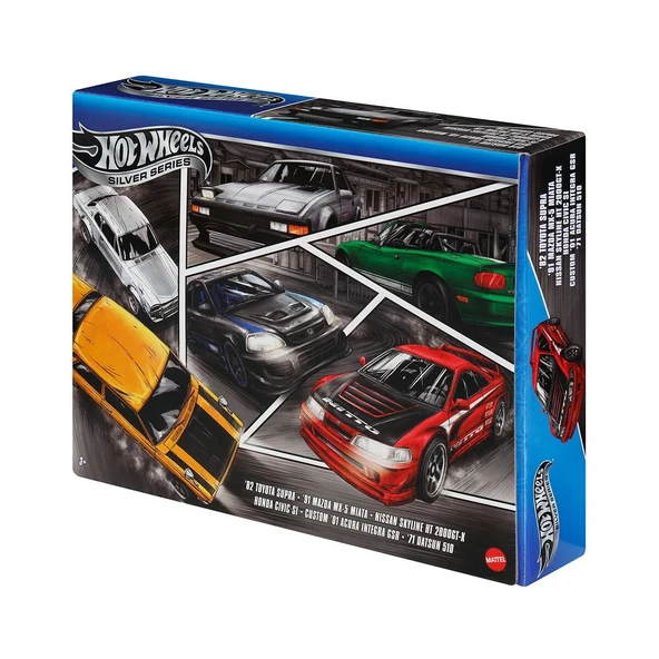 JBY77 Hot Wheels Japon Temalı Çoklu Arabalar - Resim 2