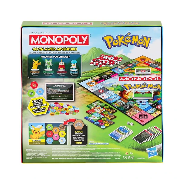 G0716 Monopoly Pokemon - Resim 6