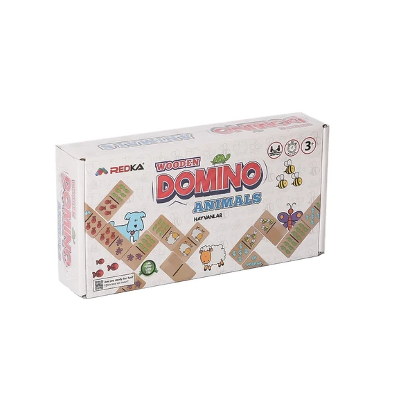 RD5648 Ahşap Domino Animals -Redka ürün görseli 1