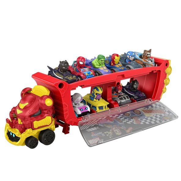 HRY02 Hot Wheels Racerverse Hulkbuster Tır - Resim 7