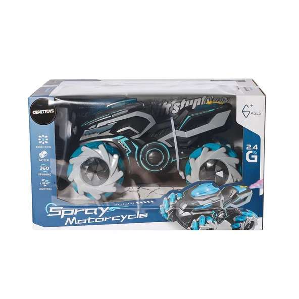 QH300-3 Drift Yapan Duman Çıkartan Motorcycle -Gepettoys ürün görseli 1
