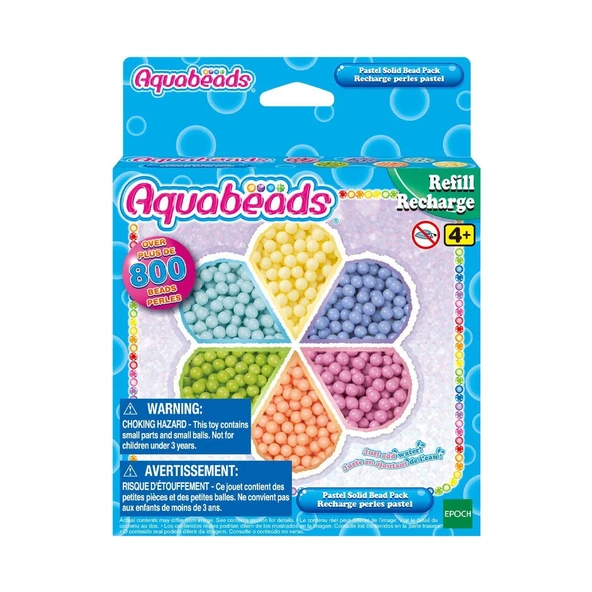 31505 Epoch AquaBeads Pastel Boncuk Paketi, 800 parça +4 yaş ürün görseli 1