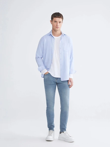 LCW Jeans İndigo 760 Skinny Fit Erkek Jean Pantolon ürün görseli 1
