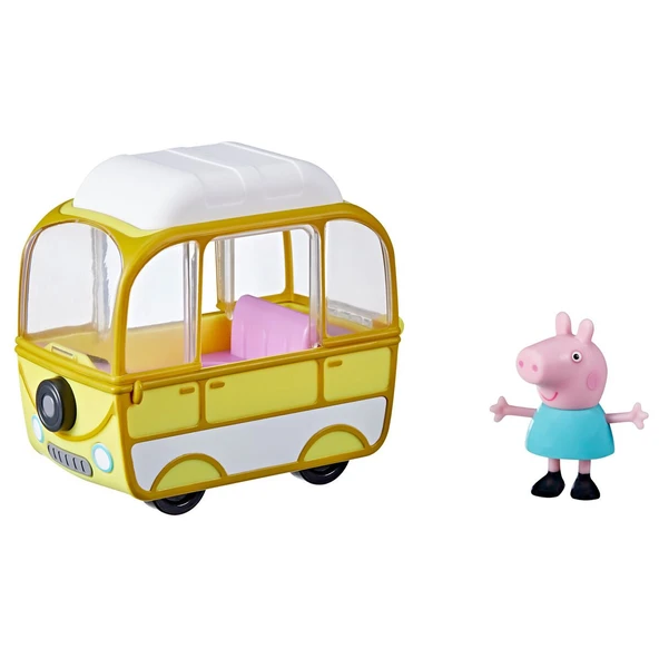 F2185 Peppa Pig Tekli Figür Aracı +3 yaş - Resim 6