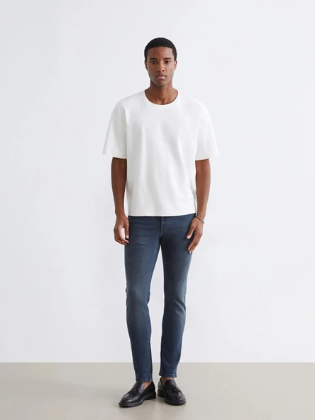 LCW Jeans İndigo 750 Slim Fit Erkek Jean Pantolon ürün görseli 1