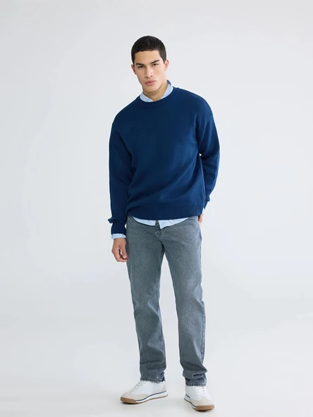 LCW Jeans Gri 779 Regular Fit Erkek Jean Pantolon ürün görseli 1
