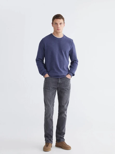 LCW Jeans Gri 750 Slim Fit Erkek Jean Pantolon ürün görseli 1