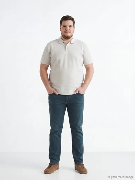 LCW Jeans Yeşil 779 Regular Fit Erkek Jean Pantolon ürün görseli 1