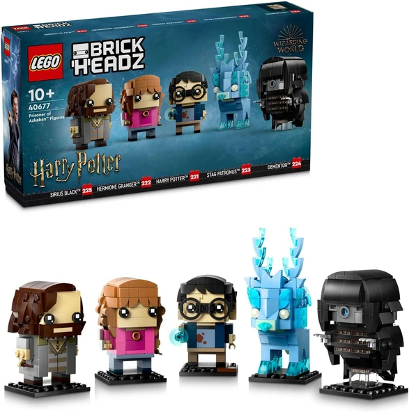 LEGO 40677 BrickHeadz Harry Potter Azkaban Tutsağı Figürleri ürün görseli 1