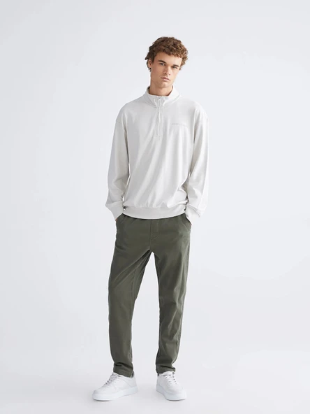 XSIDE Haki Slim Fit Erkek Pantolon ürün görseli 1