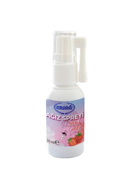 ERSAĞ AĞIZ SPREYİ PROPOLİSLİ-ÇİLEKLİ 30 ml. ürün görseli 1