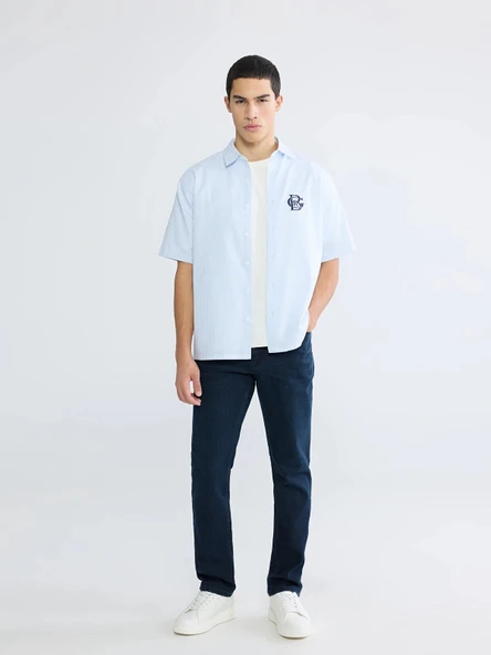 LCW Jeans İndigo 750 Slim Fit Erkek Jean Pantolon ürün görseli 1