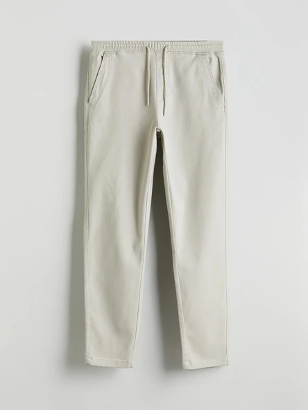 XSIDE Bej Slim Fit Erkek Pantolon - Resim 5