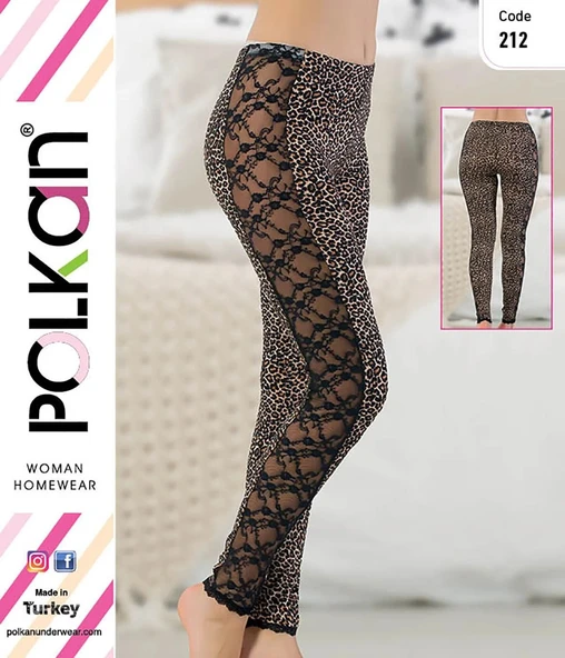 Polkan 212 Leopar Desen Bayan Tayt LEOPAR ürün görseli 1