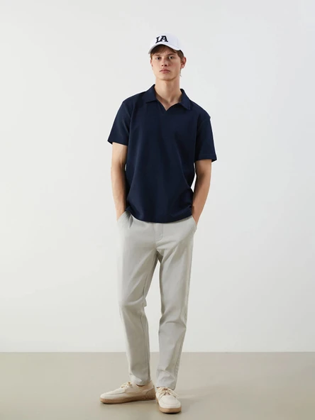 XSIDE Bej Slim Fit Erkek Pantolon ürün görseli 1