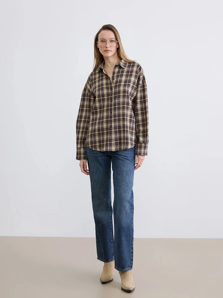 LCW Jeans İndigo Straight Fit Kadın Jean Pantolon ürün görseli 1