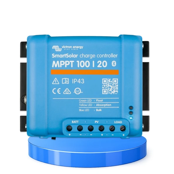 Victron Solar Şarj Kontrol Cihazı SmartSolar MPPT 100/20 Charge Controller (SCC110020160R) ürün görseli 1