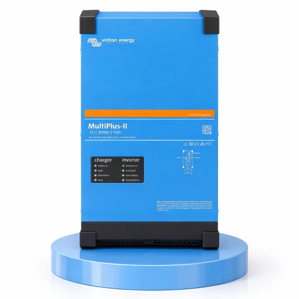 Victron İnvertör/Şarj Cihazı MultiPlus-II 12/3000/120-32 Inverter/Charger (PMP122305010) ürün görseli 1