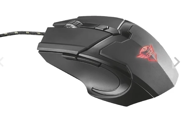 Trust GXT101 GAV 21044 Siyah Kablolu Optik Oyuncu Mouse ürün görseli 1