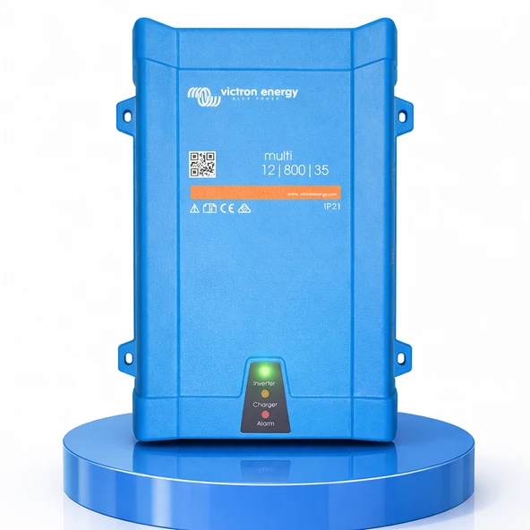 Victron İnvertör/Şarj Cihazı MultiPlus 12/800/35-16 Inverter/Charger (PMP121800000) ürün görseli 1