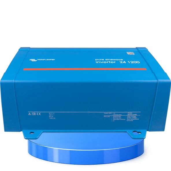 Victron Tam Sinüs İnvertör 24/1200 VE.Direct Schuko Pure Sine Wave Inverter (PIN242121200) ürün görseli 1