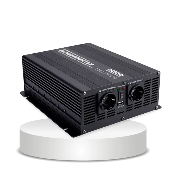 Max Modifiye Sinüs İnvertör 24V 1200W Modified Sine Wave Inverter (NM1.2K-224) ürün görseli 1