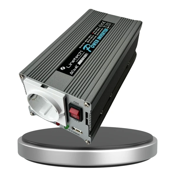 Linetech Modifiye Sinüs İnvertör 24V 300W Modified Sine Wave Inverter (A301-300-24) ürün görseli 1