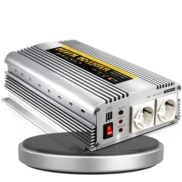 Linetech Modifiye Sinüs İnvertör 24V 1000W Modified Sine Wave Inverter (A301-1K0-24) ürün görseli 1