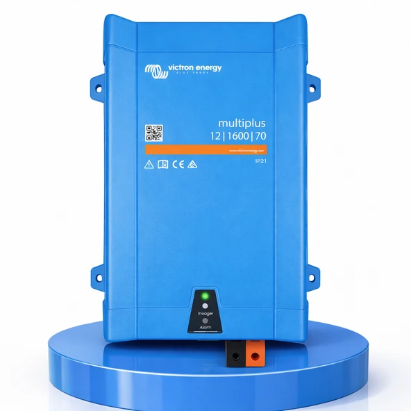 Victron İnvertör/Şarj Cihazı MultiPlus 12/1600/70-16 Inverter/Charger (PMP122160000) ürün görseli 1