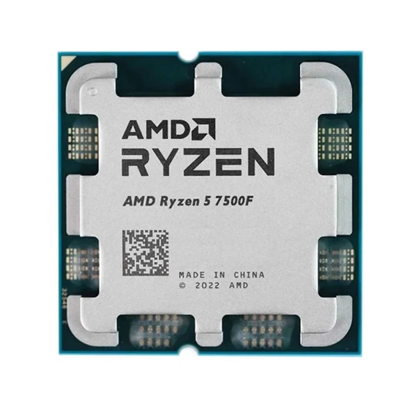Amd Ryzen 5 7500F AM5Pin 65W Fansız (Tray) ürün görseli 1