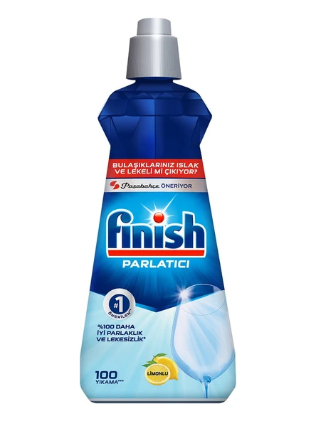Finish Bulaşık Makinesi Parlatıcı & Kurutucu Sıvı Limon 400 ml ürün görseli 1