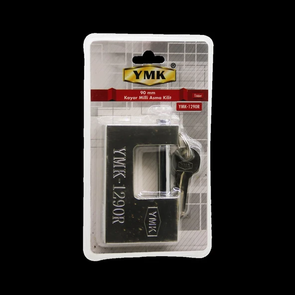 90MM GRİ KAYAR MİLLİ ASMA KİLİT (4915) ürün görseli 1