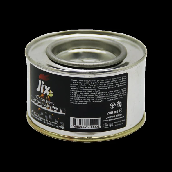 JİX TUTUŞTURUCU 200ML TENEKE JEL YAKIT (4915) ürün görseli 1