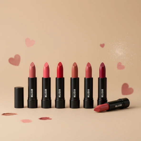 9'lu Love Matte Ruj Seti ürün görseli 1