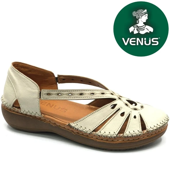 Venüs Sutnus Hakiki Deri Comfort Ortopedik Kadın Sandalet ürün görseli 1