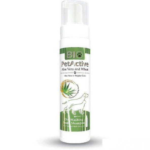 Bio Petactive Aloe Vera Ozlu Kuru Kopuk Sampuani 200 Ml ürün görseli 1