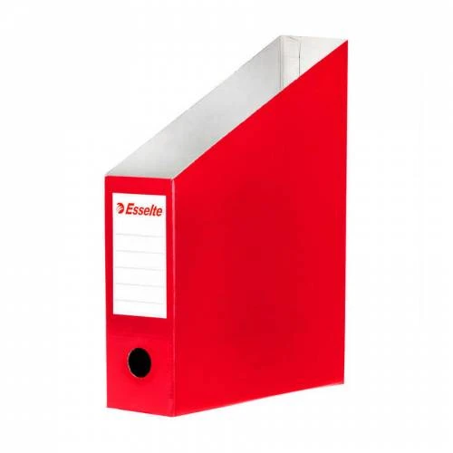 Esselte Kutu Klasör (Magazinlik) Karton 7.2X31.5X25Cm Kırmızı 5276-25 (6 Lı Paket) ürün görseli 1
