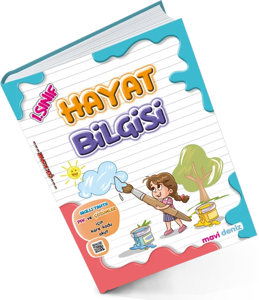 Mavi Deniz 2026 1. Sınıf 2. Dönem Hayat Bilgisi Güncel Müfredat ürün görseli 1