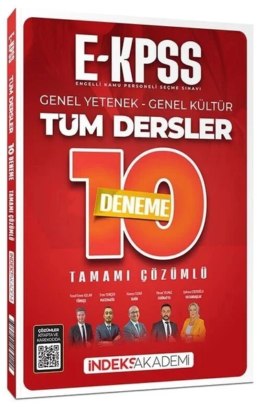 EKPSS 10 Deneme Çözümlü İndeks Akademi ürün görseli 1