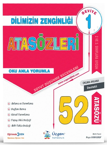 Üçgen 2026 2. Sınıf Dilimizin Zenginliği Atasözleri 1. Seviye ürün görseli 1