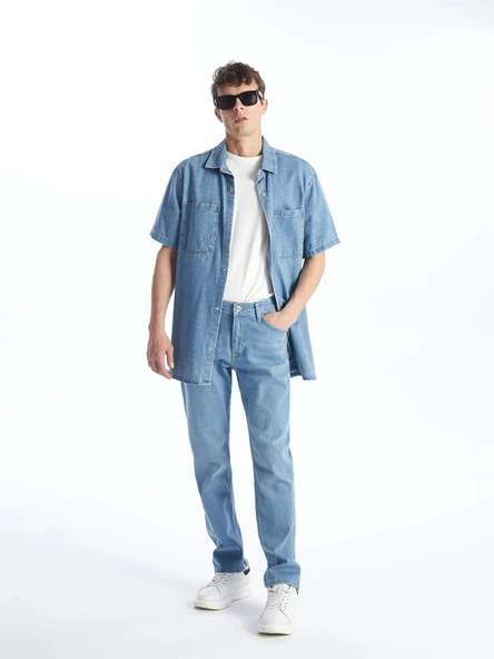 LCW Jeans Indigo 779 Regular Fit Erkek Jean Pantolon ürün görseli 1