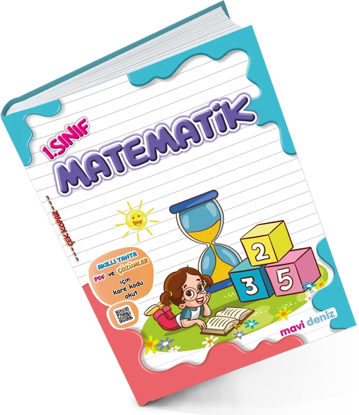 Mavi Deniz 2026 1. Sınıf 2. Dönem Matematik Güncel Müfredat ürün görseli 1
