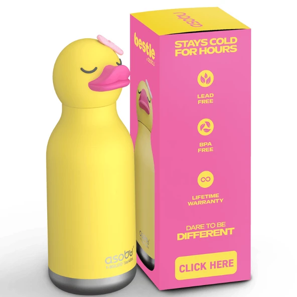 Asobu Bestie Bottle - Ducky - Resim 6