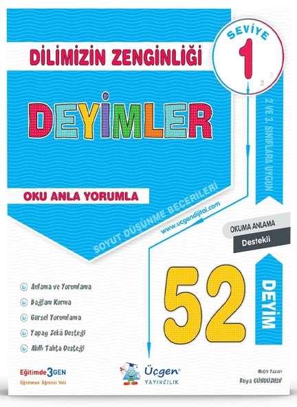 Üçgen 2026 2. Sınıf Dilimizin Zenginliği Deyimler 1. Seviye ürün görseli 1