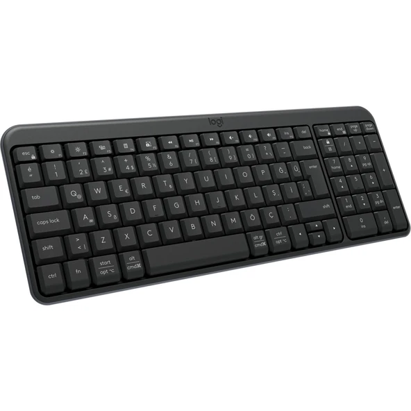 Logitech K250 Kablosuz Bluetooth Klavye Siyah ürün görseli 1