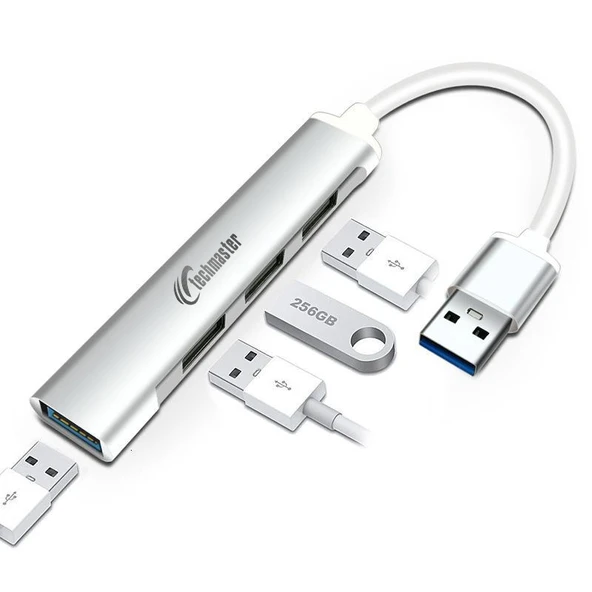 USB 3.0 dan 4 Adet USB 3.0 HUB Otg Çoğaltıcı Adaptörü A-809 ürün görseli 1