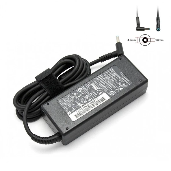 Hp 15-RA013nt, 15-RA014nt, Notebook Şarj Adaptörü (90W) Orjinal HIPRO Marka ürün görseli 1