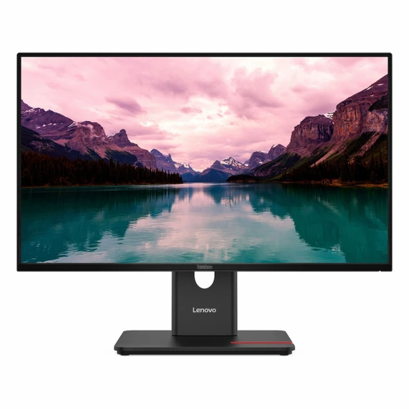 Lenovo ThinkVision T24-40 64A4MATXTK 23.8" 120Hz 4Ms VGA+HDMI+DP+USB-C FullHD IPS Pivot Vesa Monitör ürün görseli 1