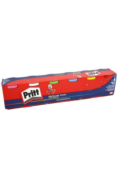 Pritt Oyun Hamuru 6 Renk 100gr 1831457 ürün görseli 1